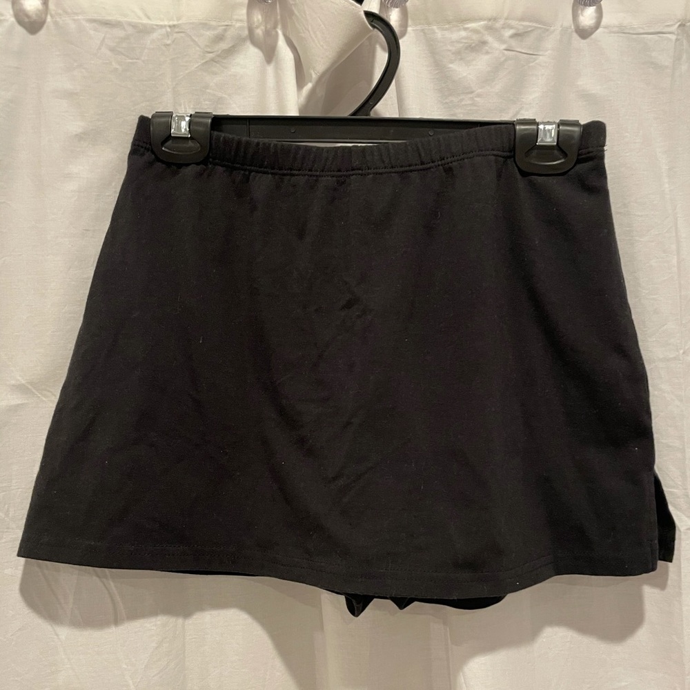 Black Athletic/Cheer/Game Day Skirt